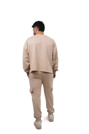 Felpa Oversize Uomo Cotone 300 gsm Boxy – Cotone Premium LS-SU156 Uomo - Lauro Sport