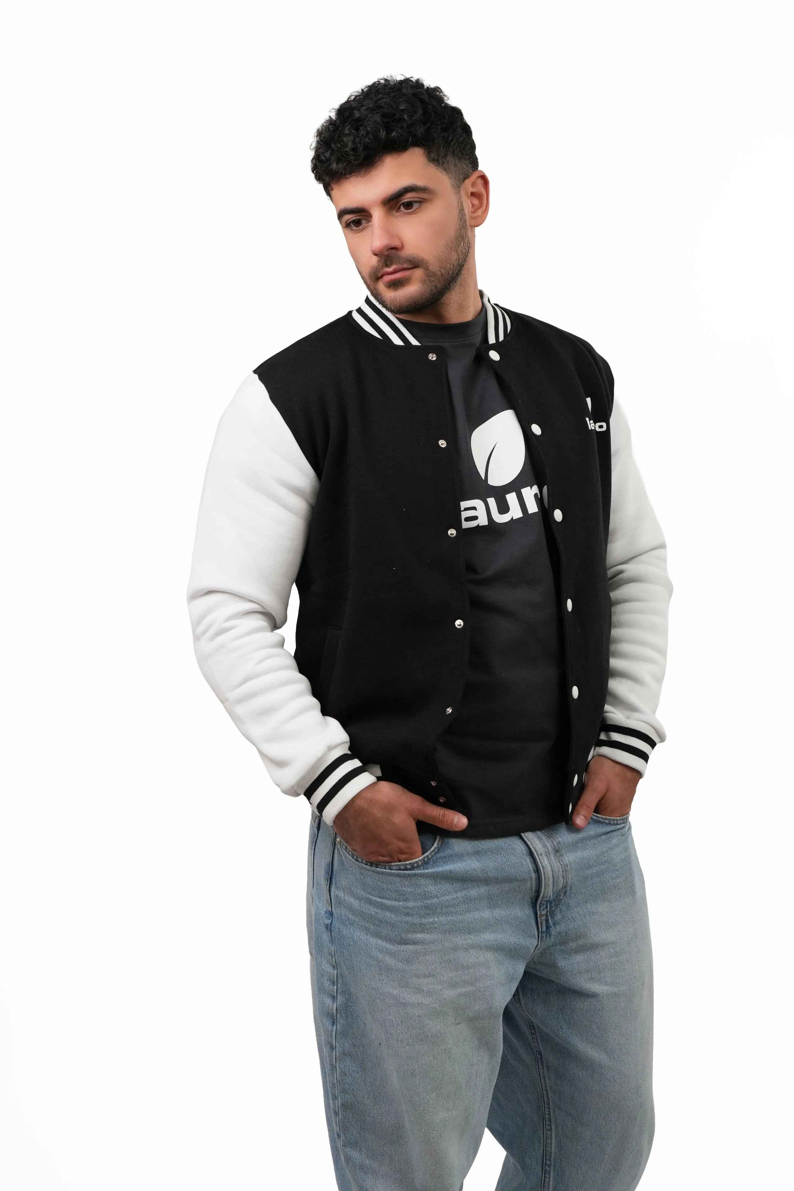 Giacca College Uomo Regular Fit con Bottoni a Pressione - LS-LU7781 - Lauro Sport