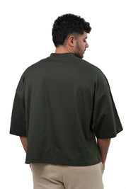 T-shirt Oversize Uomo Manica 3/4 210 GSM – Boxy Premium LS-SU154 da Uomo - Lauro Sport