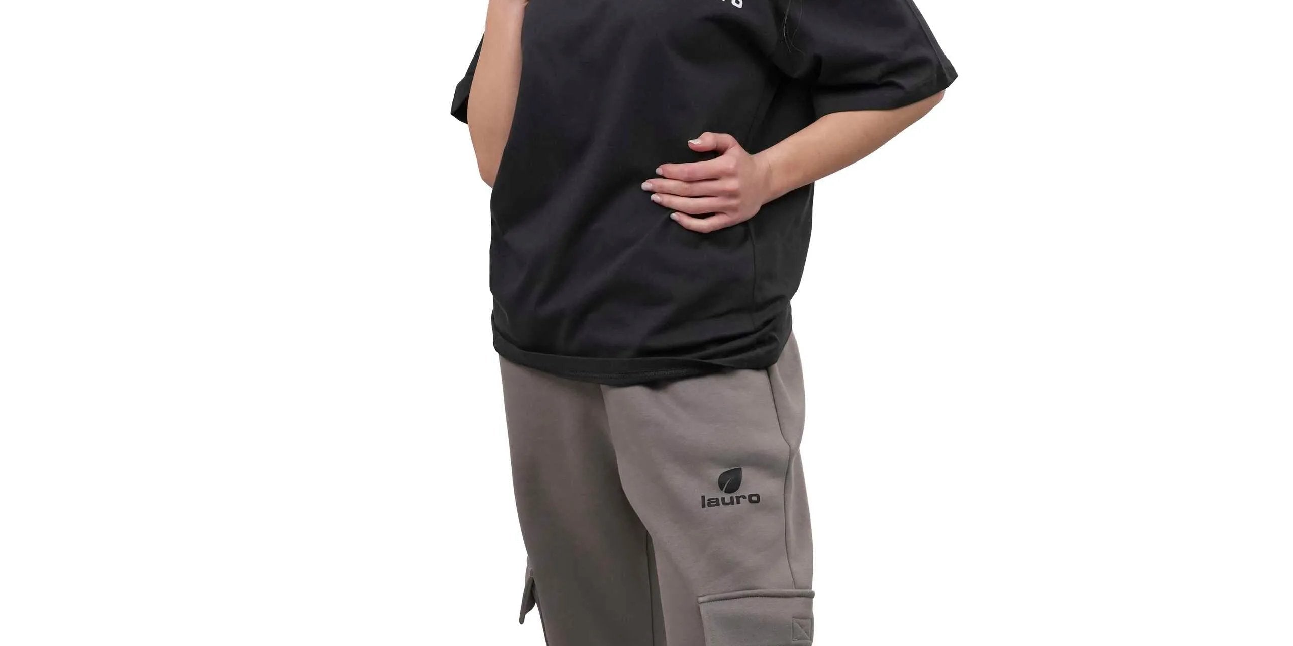 T-shirt Donna Oversize 210 GSM in Cotone Premium - LS-YU1111 - Lauro Sport