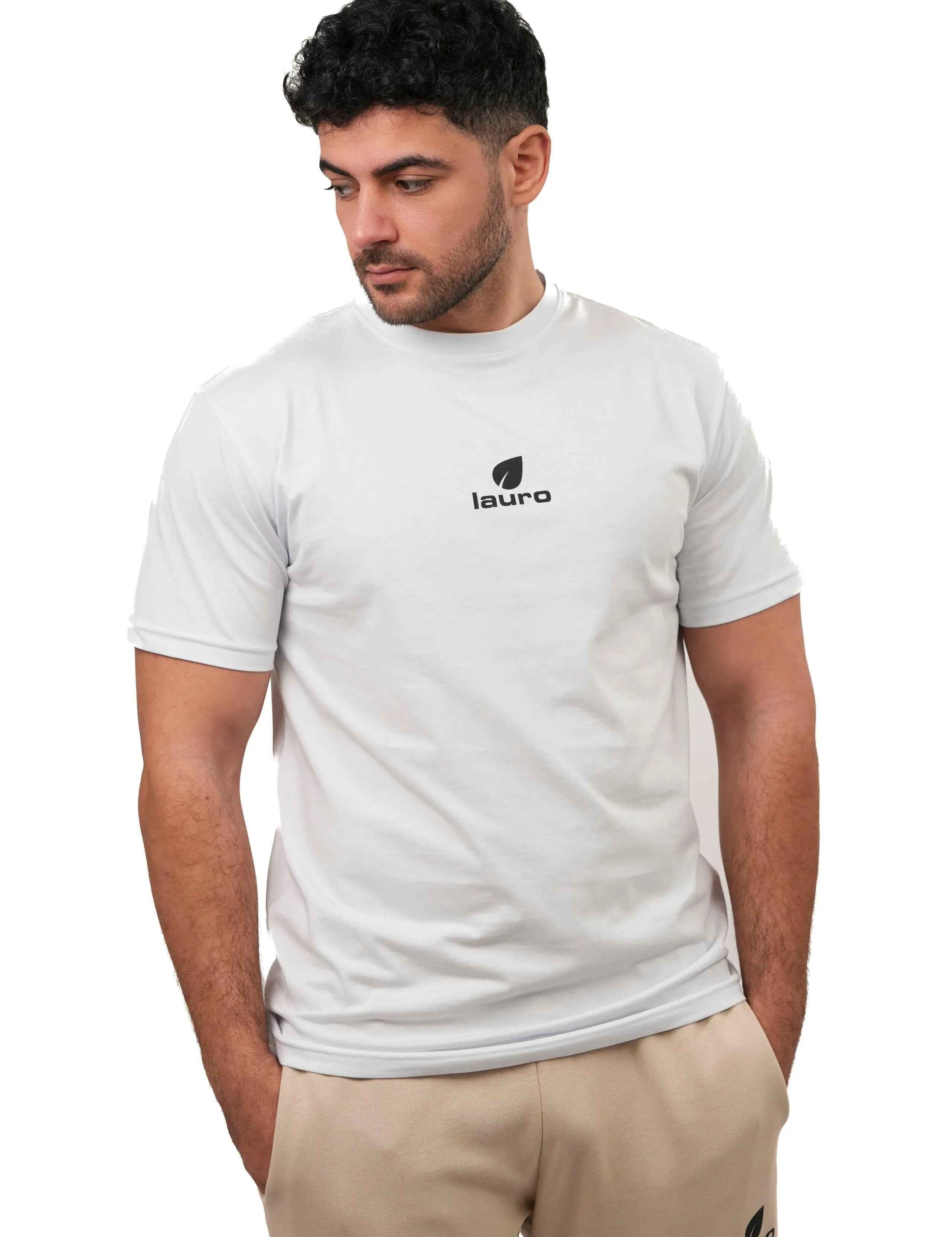 T-shirt Uomo Basic Cotone 180 GSM Regular Fit – Modello LS-2103 - Lauro Sport