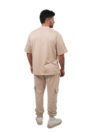 T-shirt Uomo Cotone 100% Boxy Fit Giro Sceso - LS-LU21039 - Lauro Sport