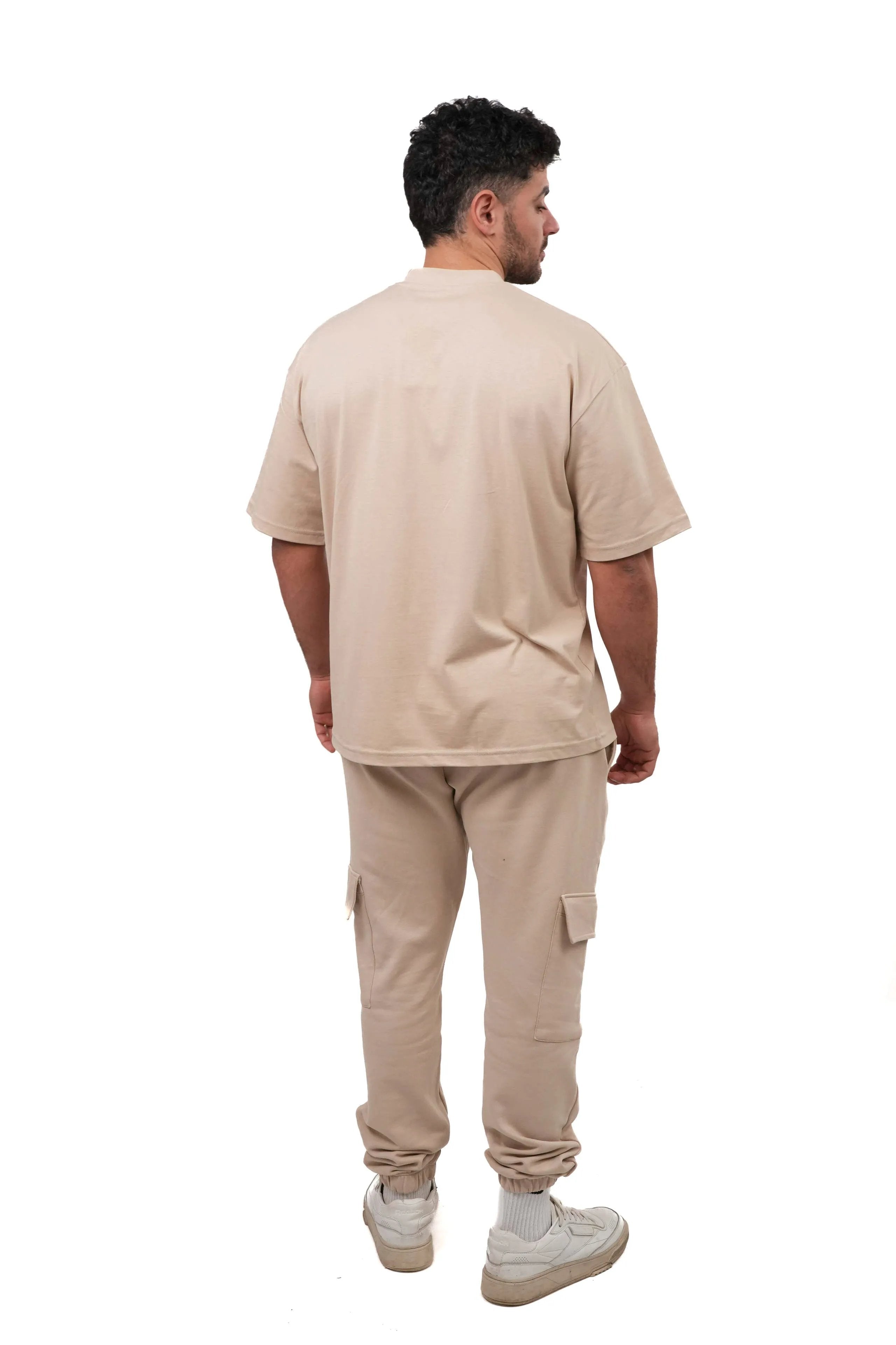 T-shirt Uomo Cotone 100% Boxy Fit Giro Sceso - LS-LU21039 - Lauro Sport