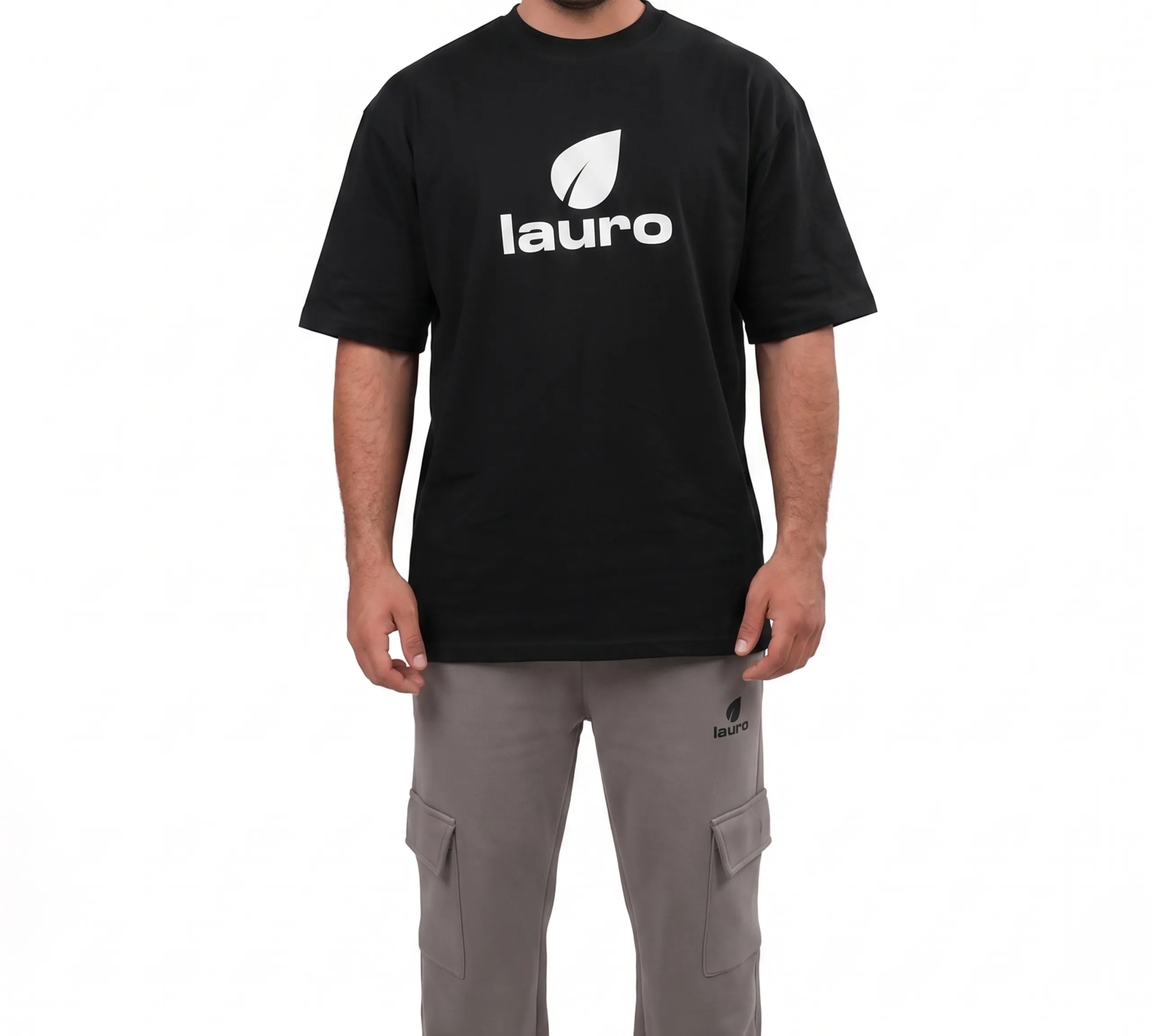 T-shirt Uomo Oversize Cotone Premium 210 GSM - LS-YU1111 - Lauro Sport