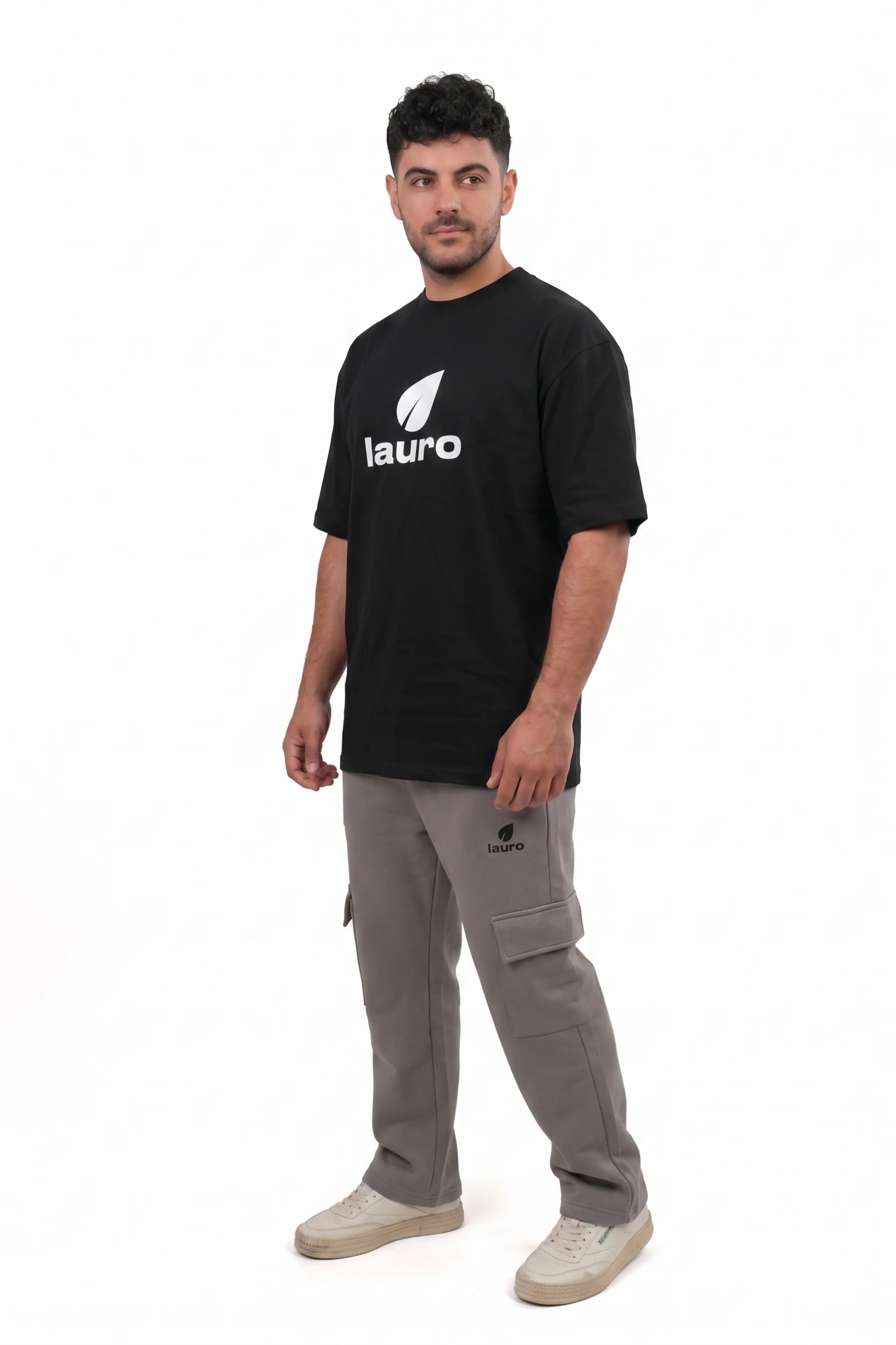 T-shirt Uomo Oversize Cotone Premium 210 GSM - LS-YU1111 - Lauro Sport